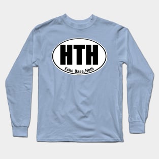 Hoth Travel Sticker Long Sleeve T-Shirt